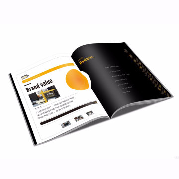 Impression de magazine adaptée aux besoins du client polychrome d&#39;OEM Softcover